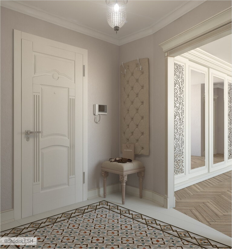 Классическая прихожая
