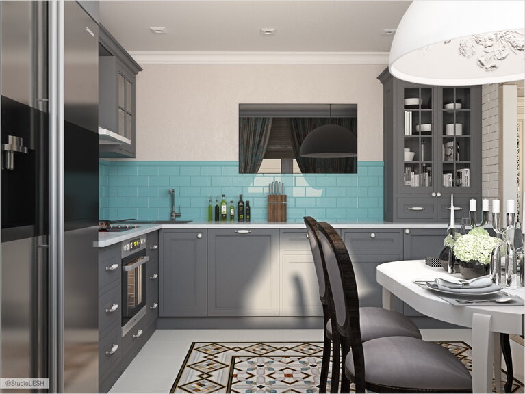 Кухня в классическом стиле