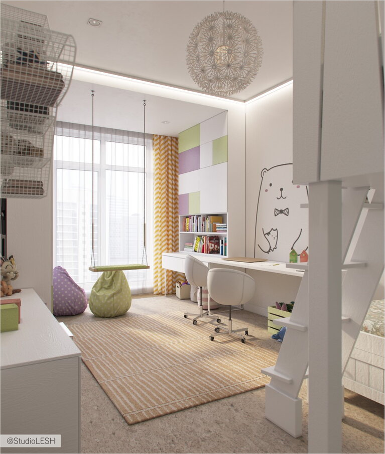 Уютная детская комната