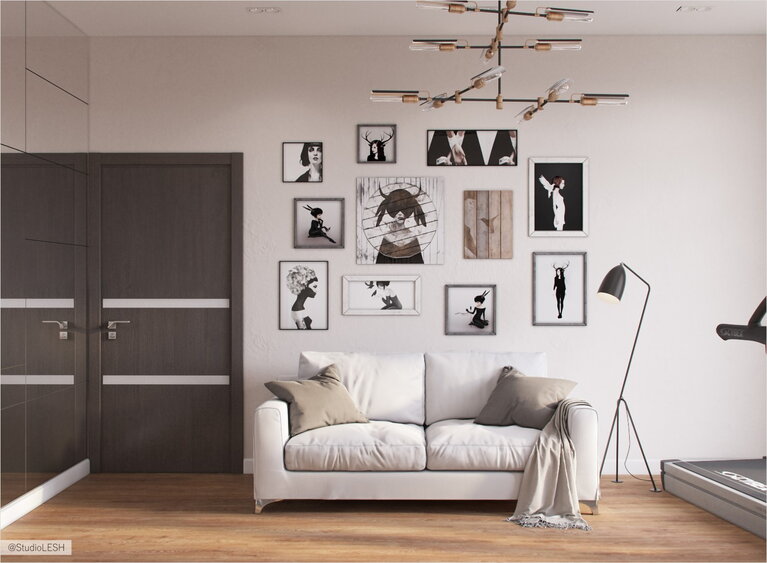 Зона отдыха в кабинете