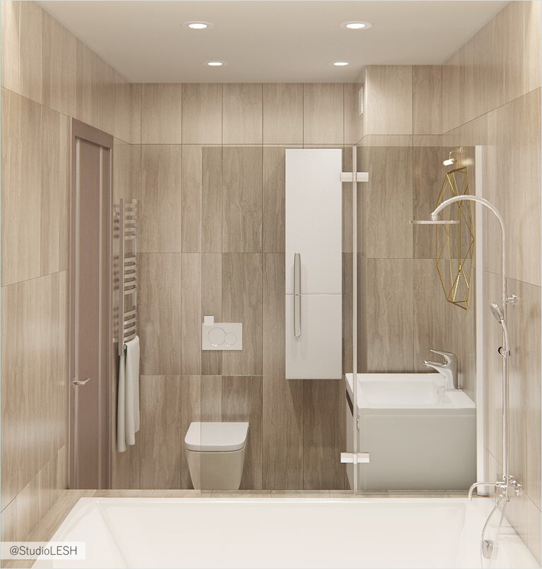 Уютная ванная