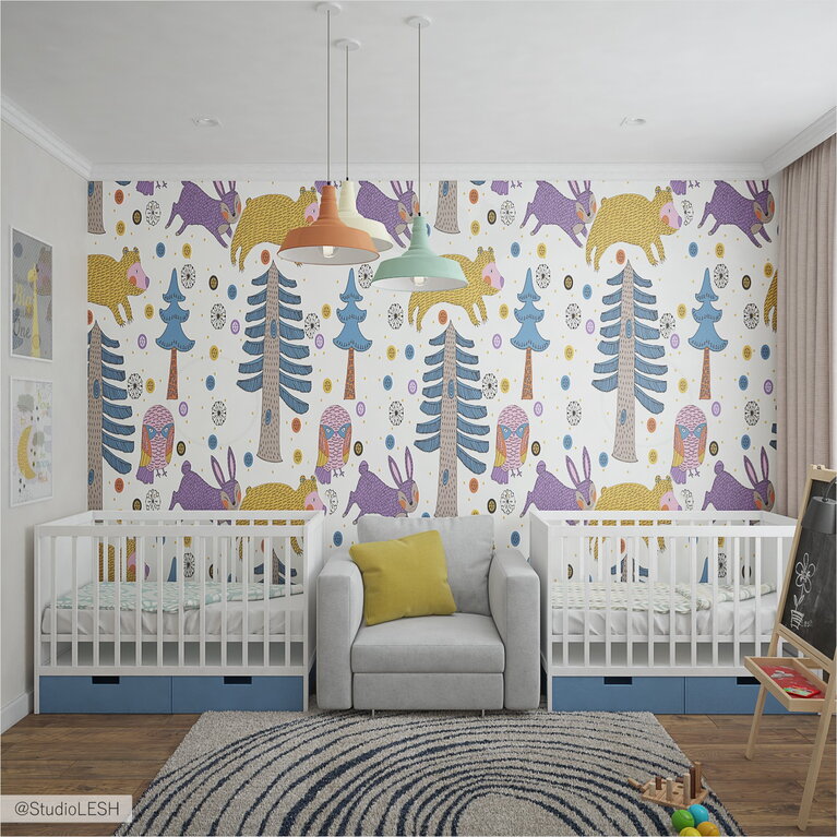 Интересная детская комната