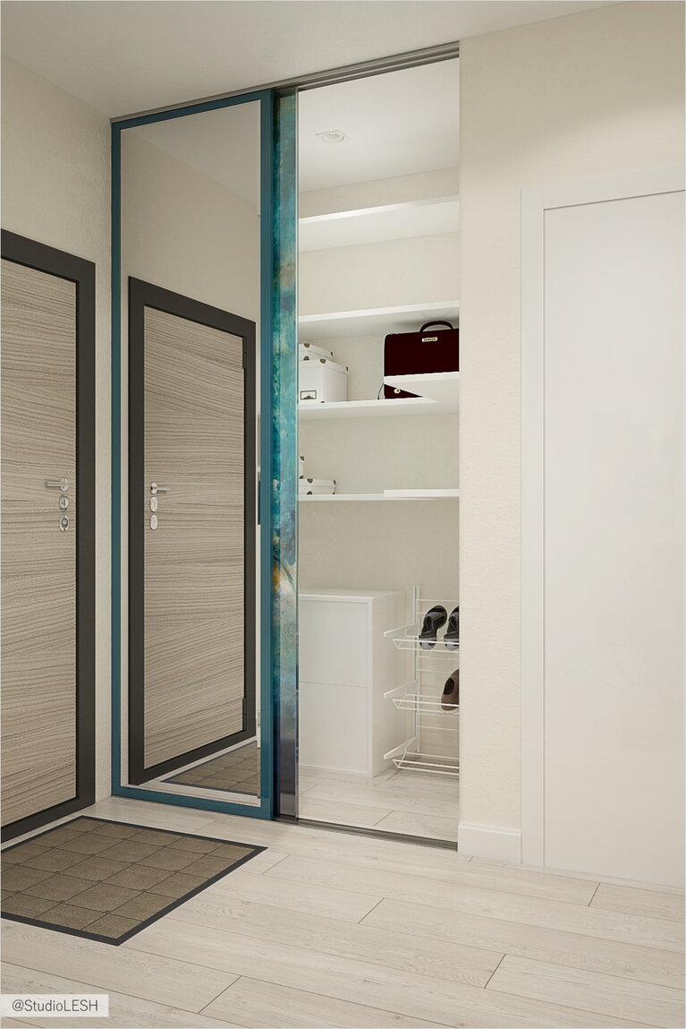 Белая прихожая