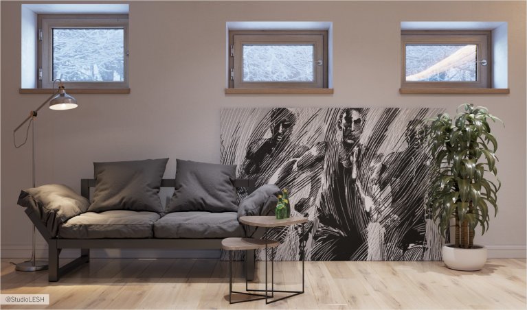 Спортивный зал дома