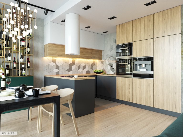 Кухня в современном стиле