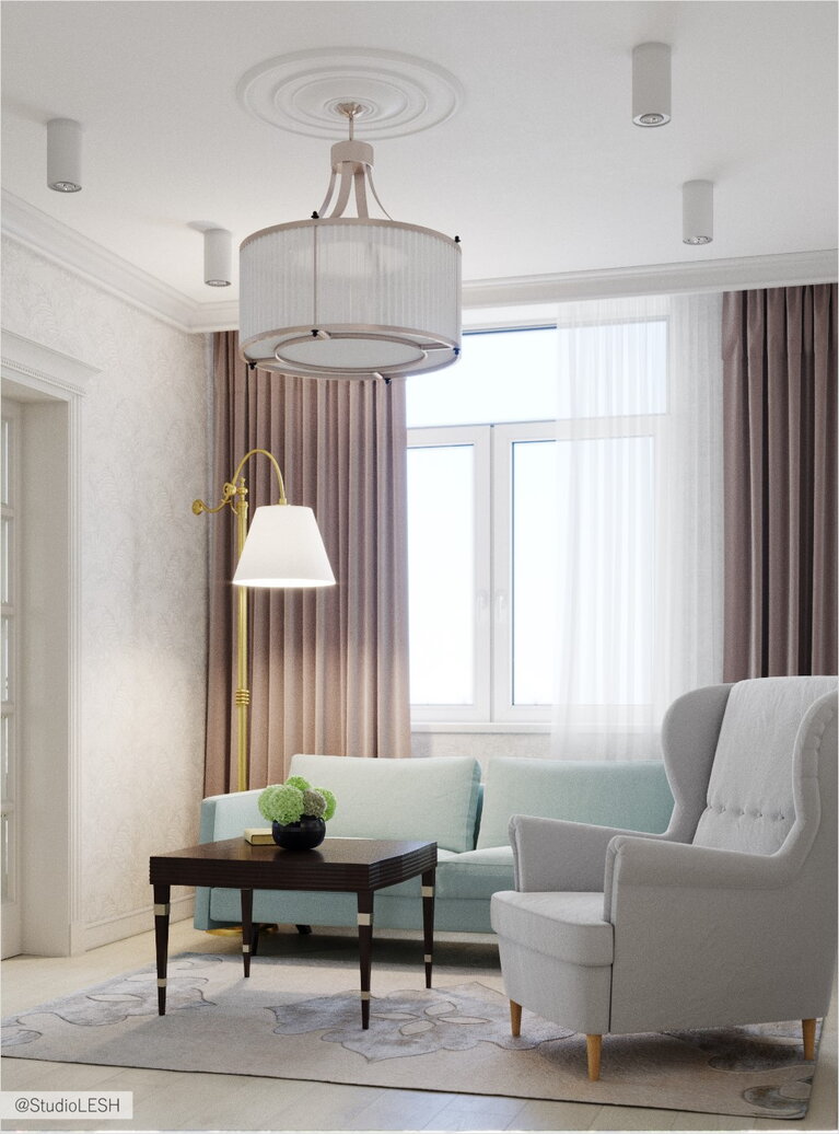 Классическая гостиная