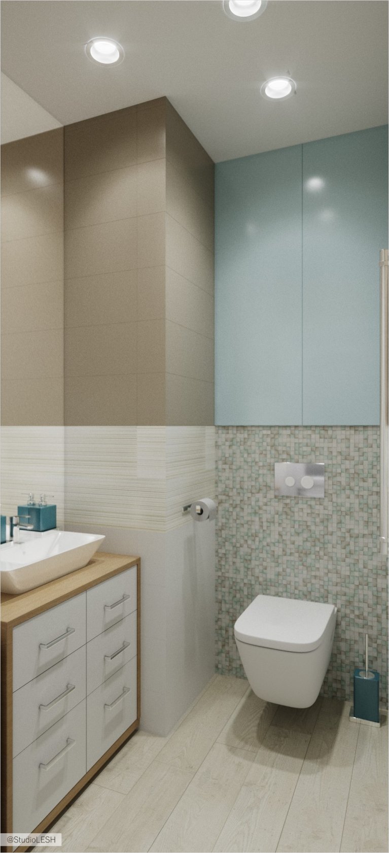 Мятный туалет