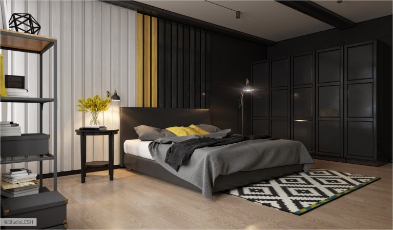 Стильная спальня