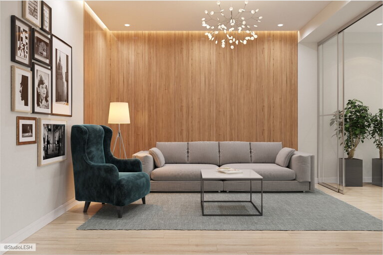 Гостиная в современном стиле