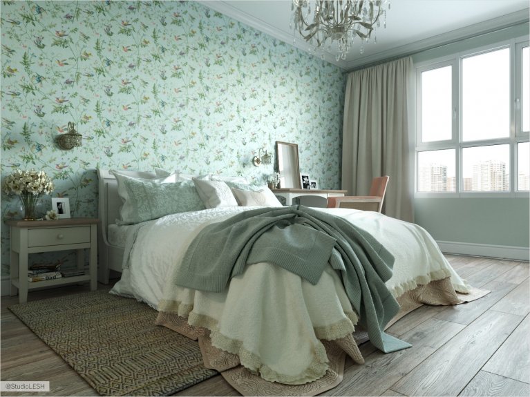 Спальня в классическом стиле