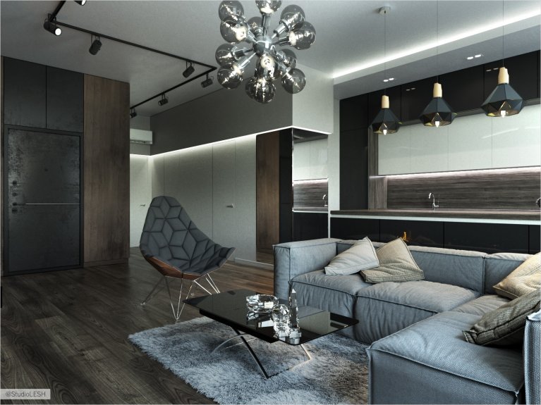 Мужская квартира