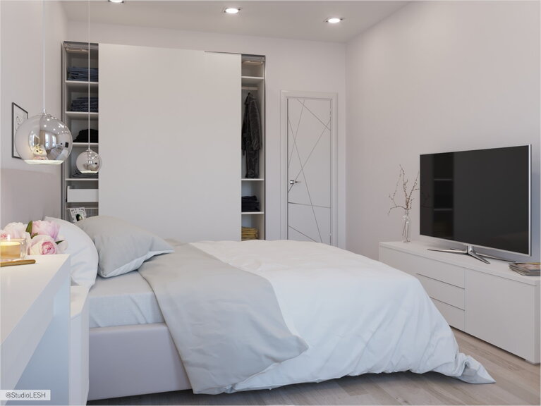 Спальня для молодой пары