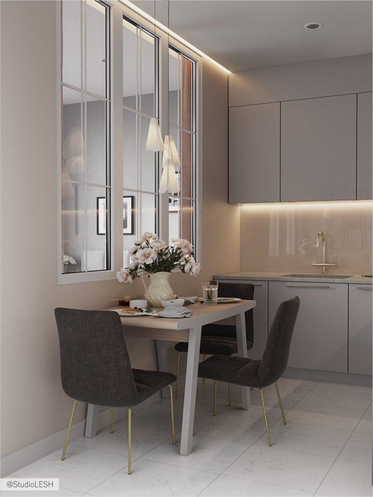 Минималистичная кухня