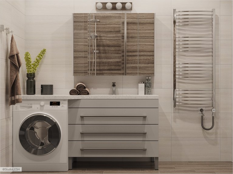 Современная ванная комната