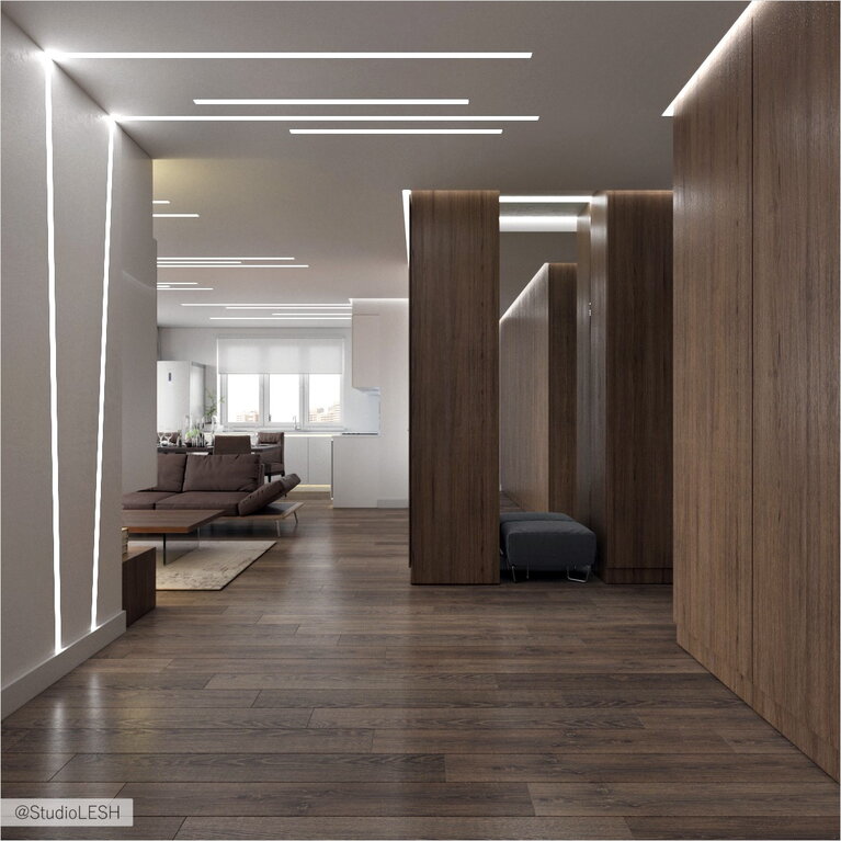 Светодиодный ленты в интерьере