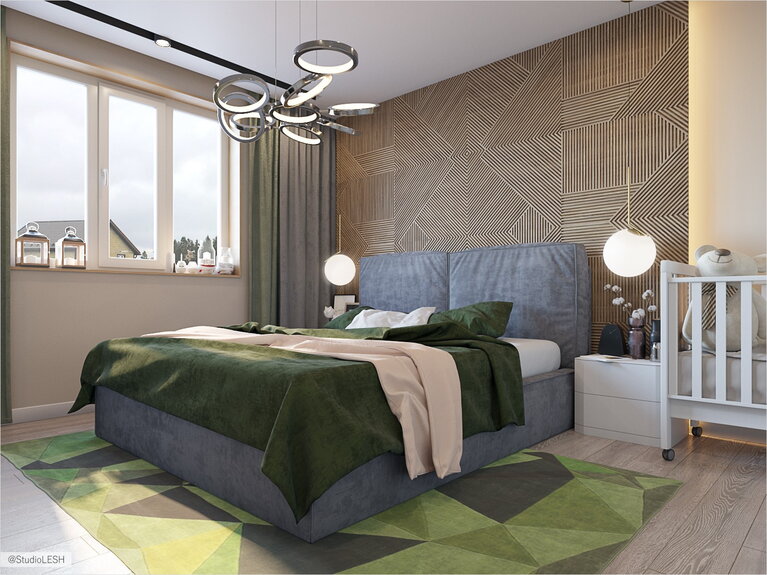 02. Спальня таунхауса