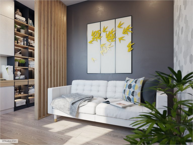 Зона отдыха в кабинете