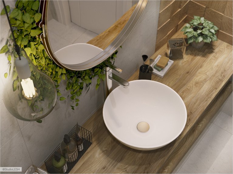 Дерево в санузле