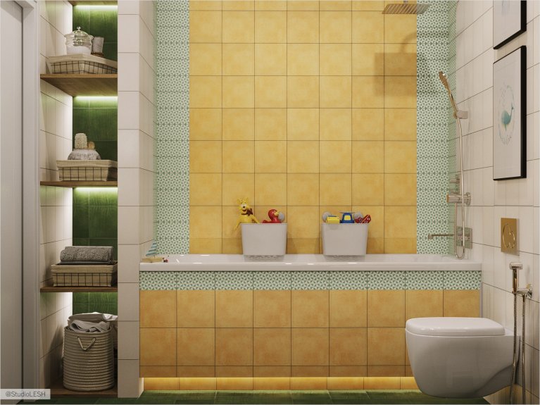 Ванная комната для ребенка