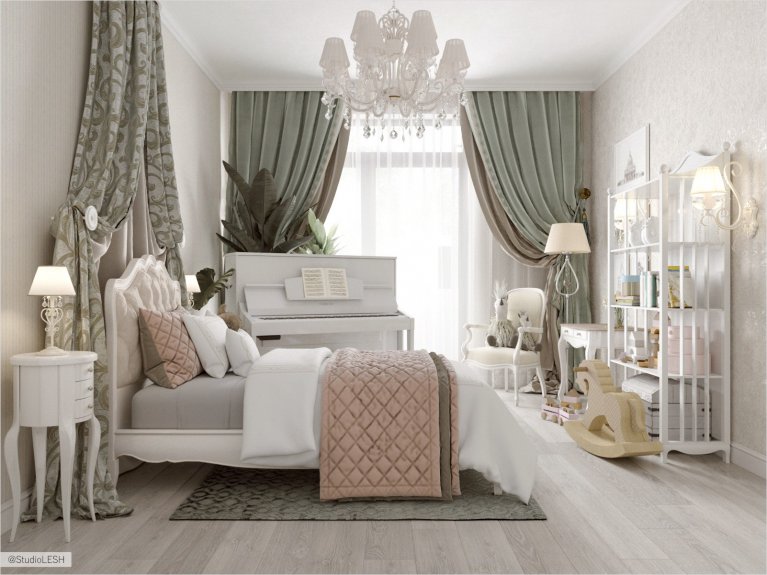 Гармоничная комната ребенка