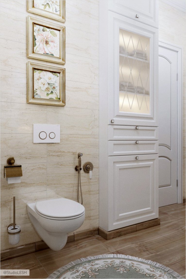 Светлая сантехника