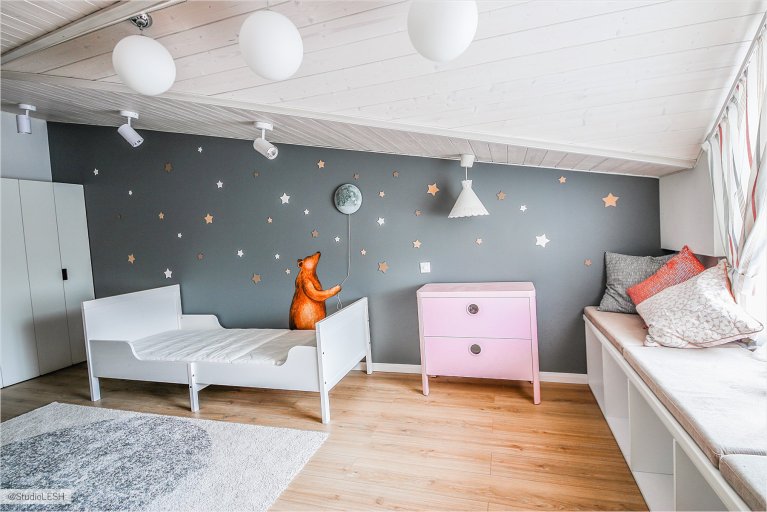 Детская комната на мансарде