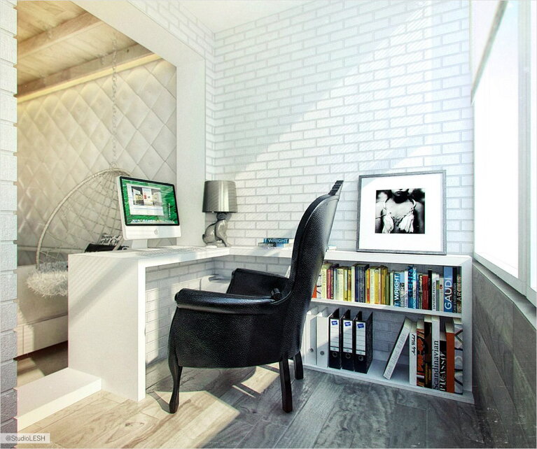 Дизайн интерьера кабинета 