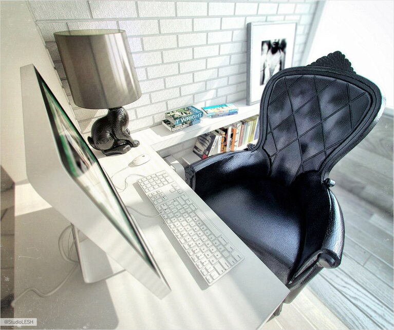 Дизайн интерьера кабинета 