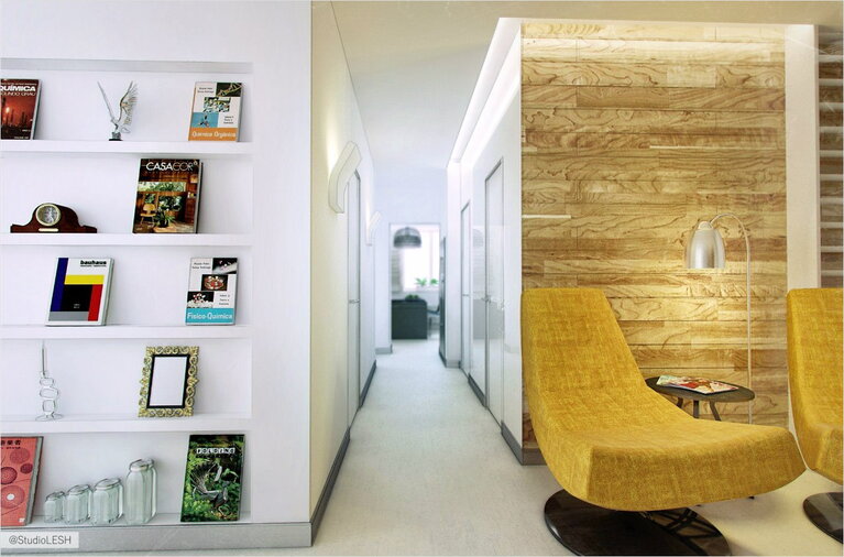 Дизайн интерьера коридора