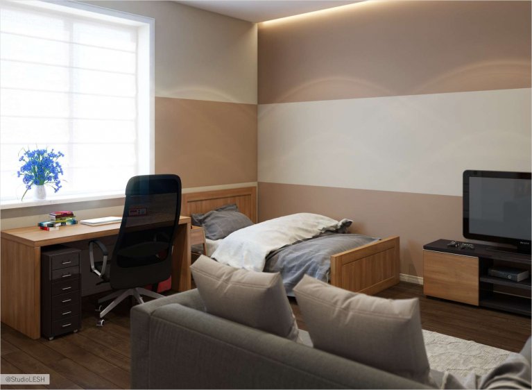 Дизайн интерьера детской комнаты для мальчика