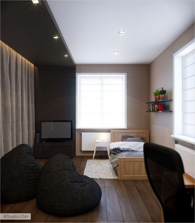 Дизайн интерьера детской комнаты для мальчика