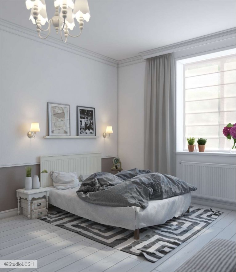 Дизайн интерьера спальни для гостей 