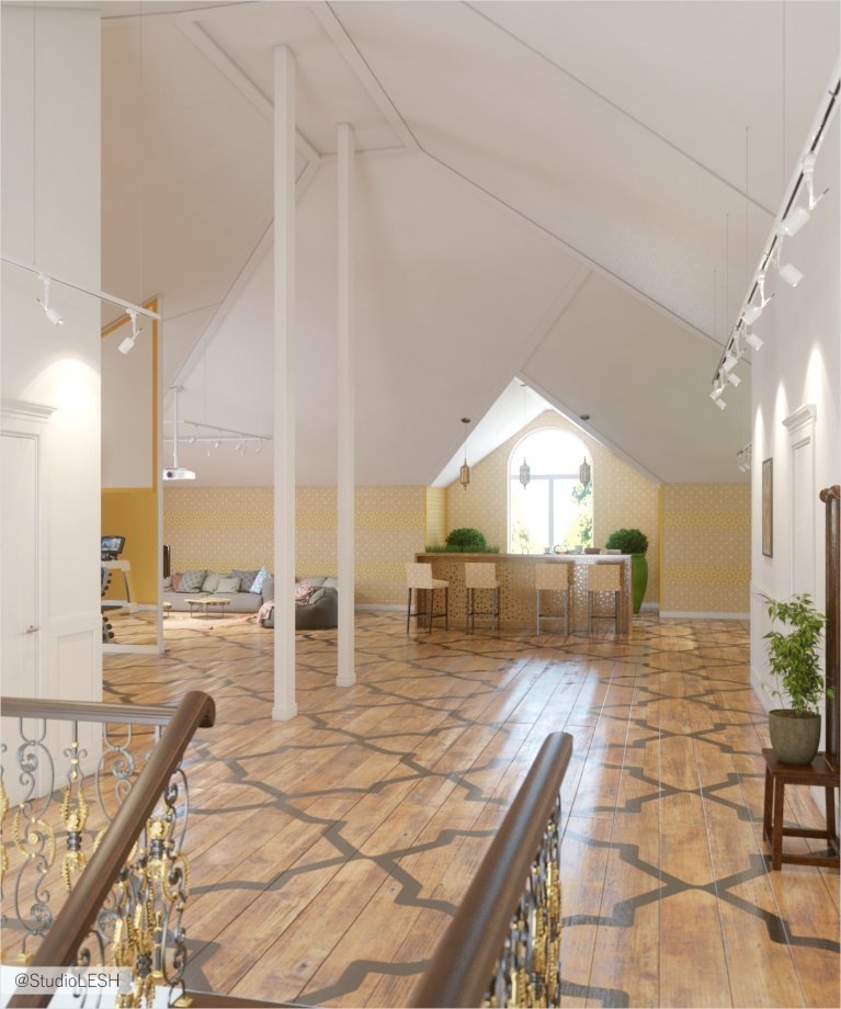 Дизайн интерьера зоны отдыха 