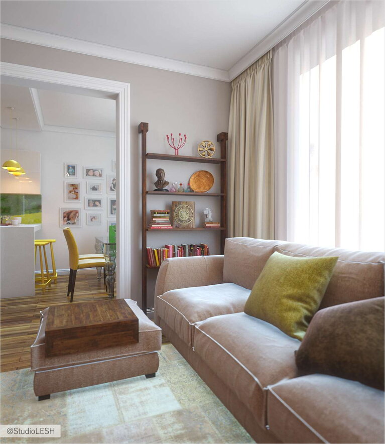 Дизайн интерьера квартиры