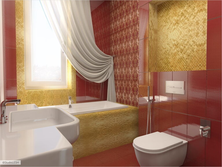 Дизайн интерьера, санузла 