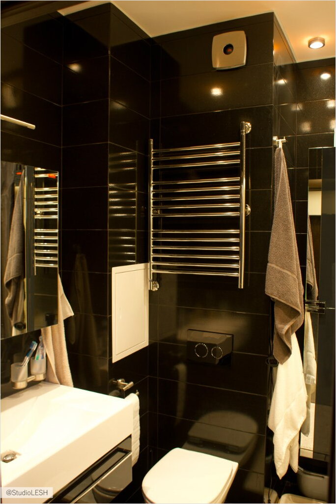 Дизайн интерьера ванной комнаты