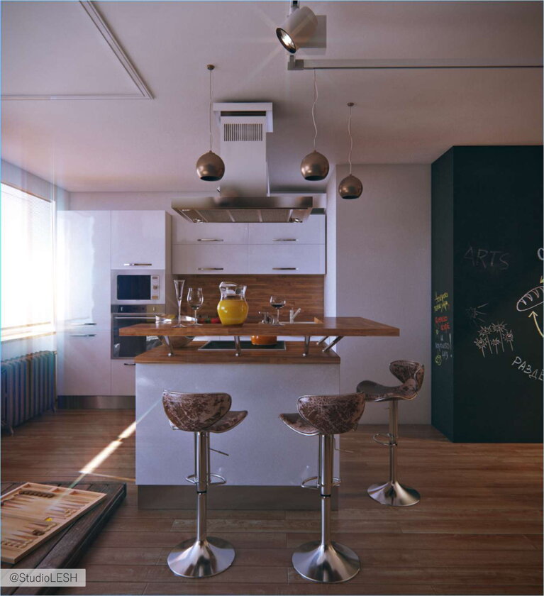 Дизайн проект кухни