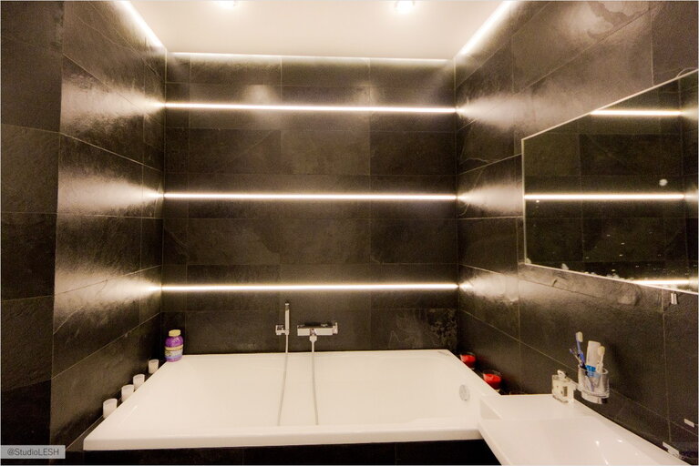 Дизайн проект ванной комнаты