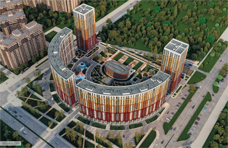 Comfort-class apartment complex Ultra City 